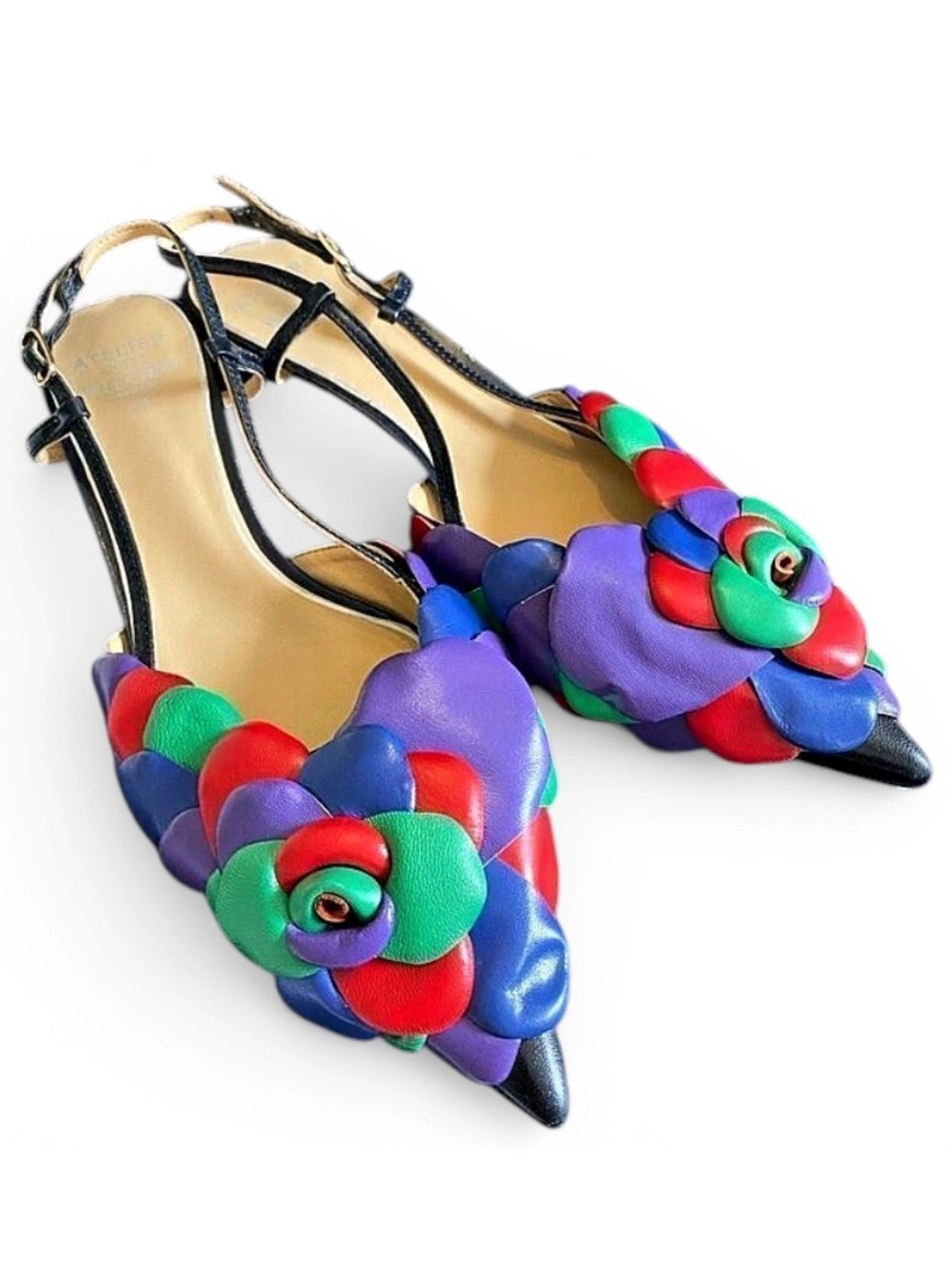 🛍️Valentino Garavani Authentic & Rare Atelier 03 Rose Edition Slingback Shoes